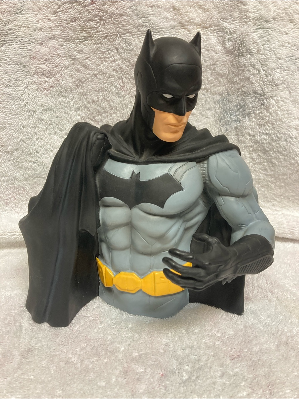 Batman Black & Gray Decorative piggy bank Bust - Licensed Superhero Decor